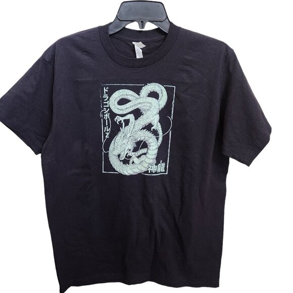 Dragon Ball Z Mens T-Shirt‎ - Shenron Dragon Foil Style Shirt size S Black - Picture 1 of 5